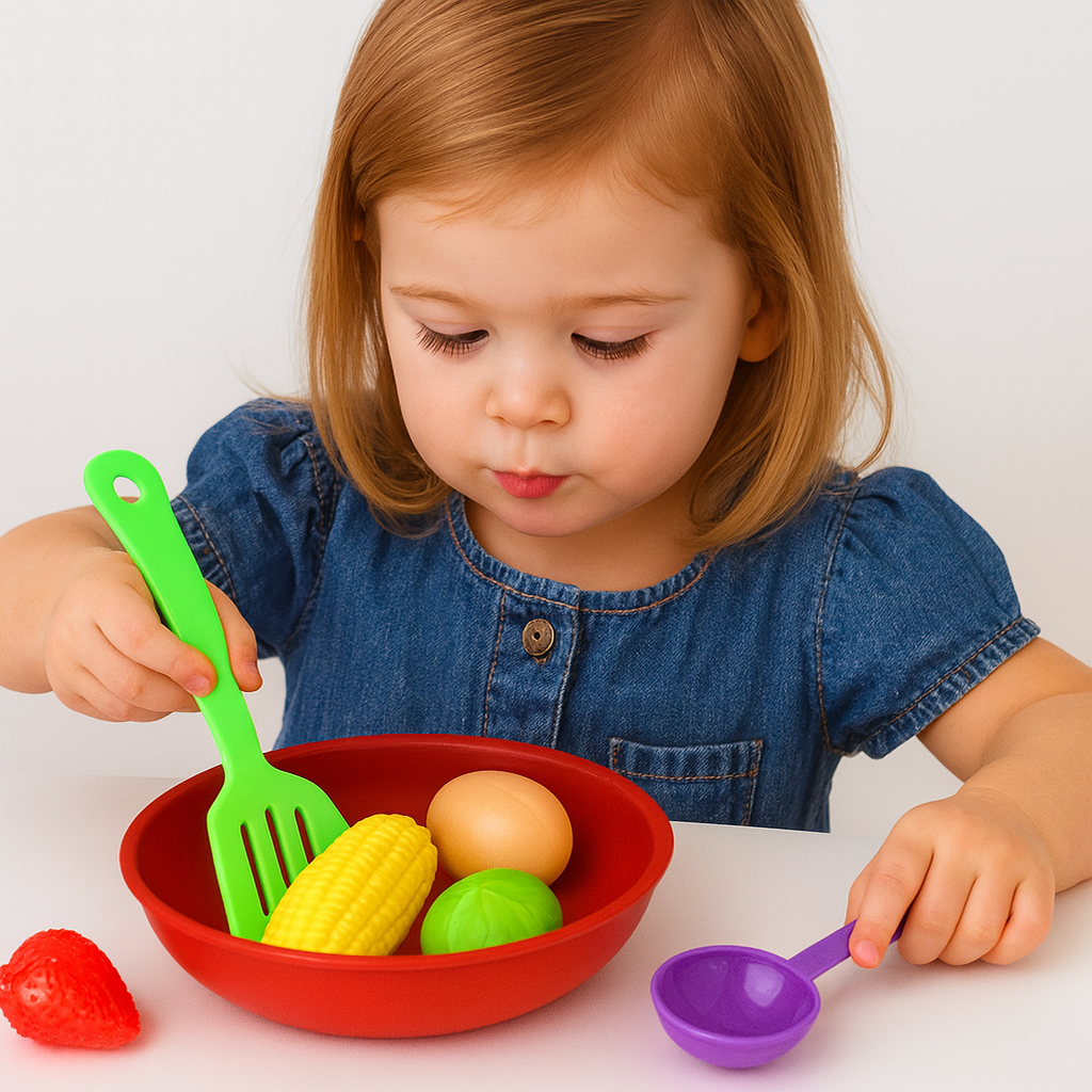 Kit Alimentos Frigideira Com Comidinhas