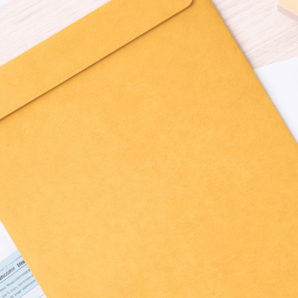 Envelope Meio Oficio Amarelo Scrity