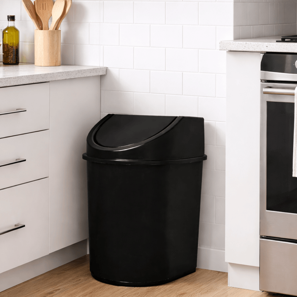 Lixeira Basculante P/Canto 12Lt Eco Nature Jaguar