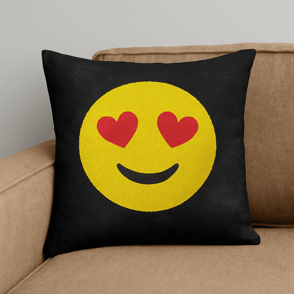 Capa Almofada Paete Emojis Spider