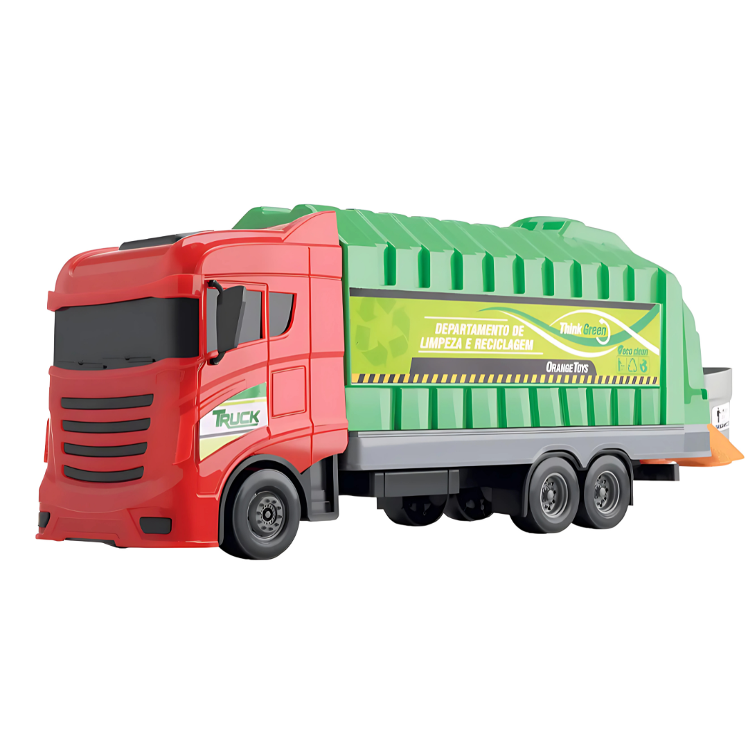 Garbage Truck Orange