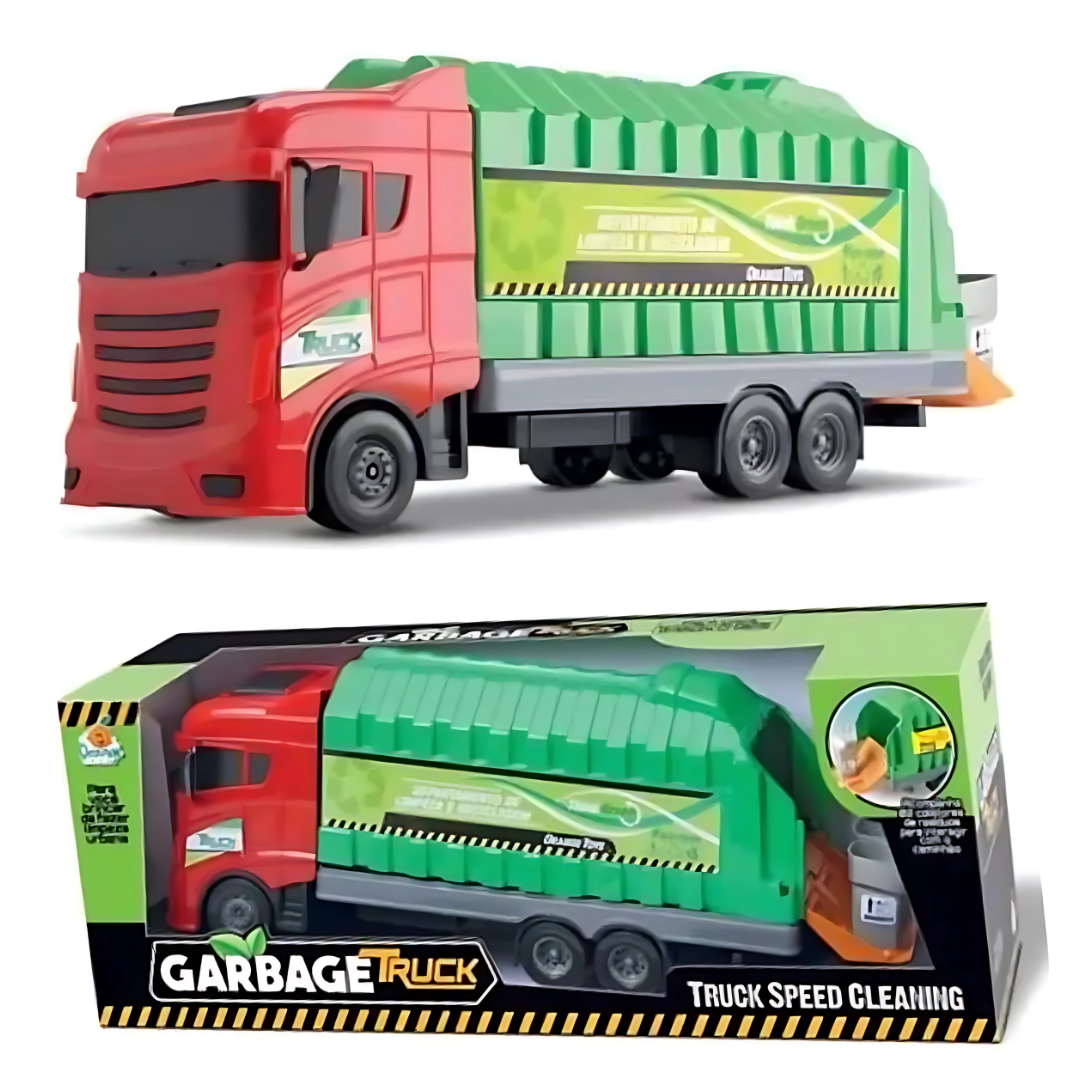 Garbage Truck Orange