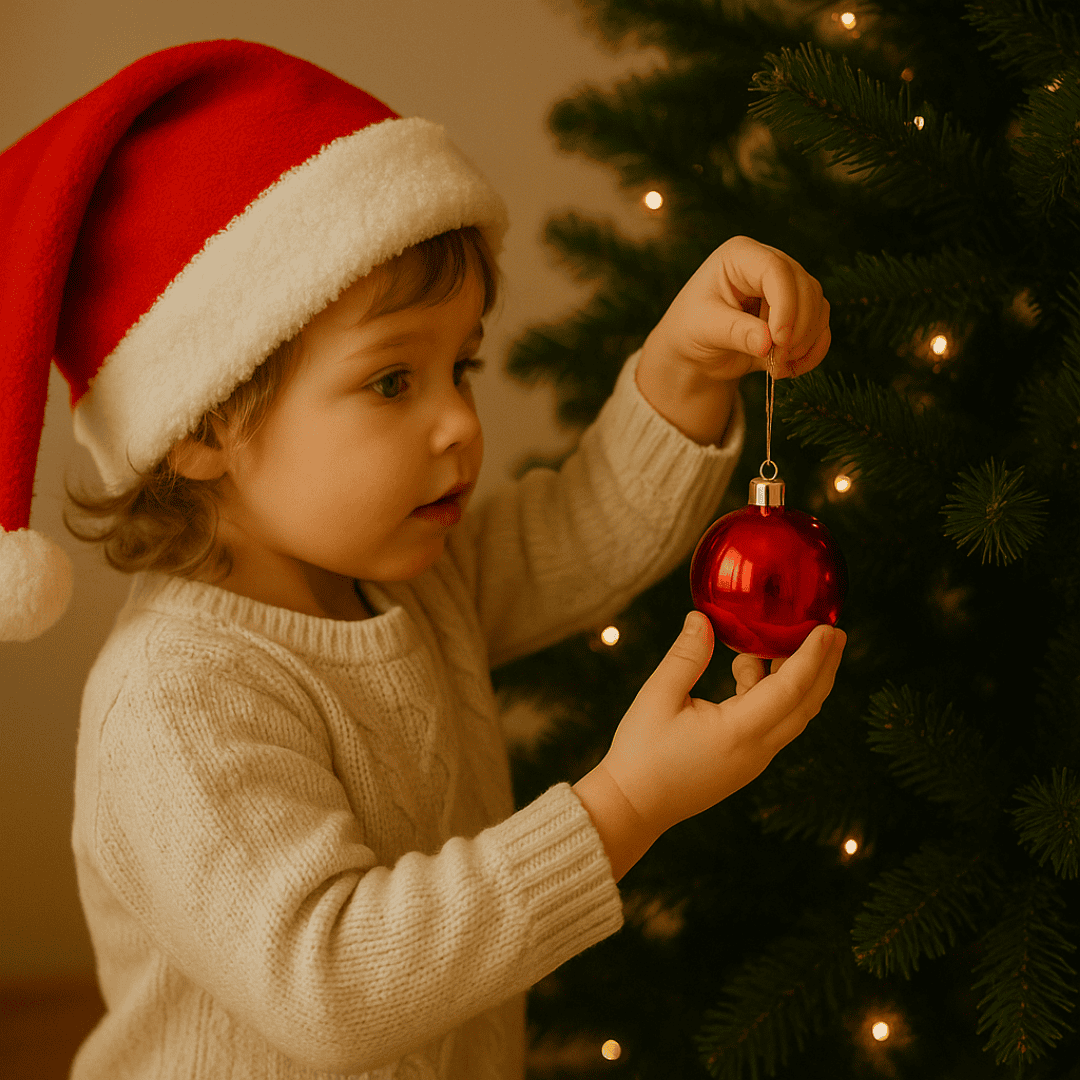Bola Decorativa de Natal 4 Peças Chazak