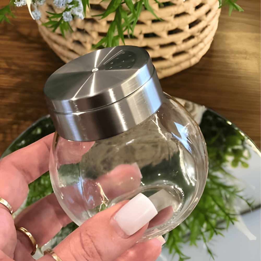 Pote De Vidro Com Tampa 200Ml Coliseu