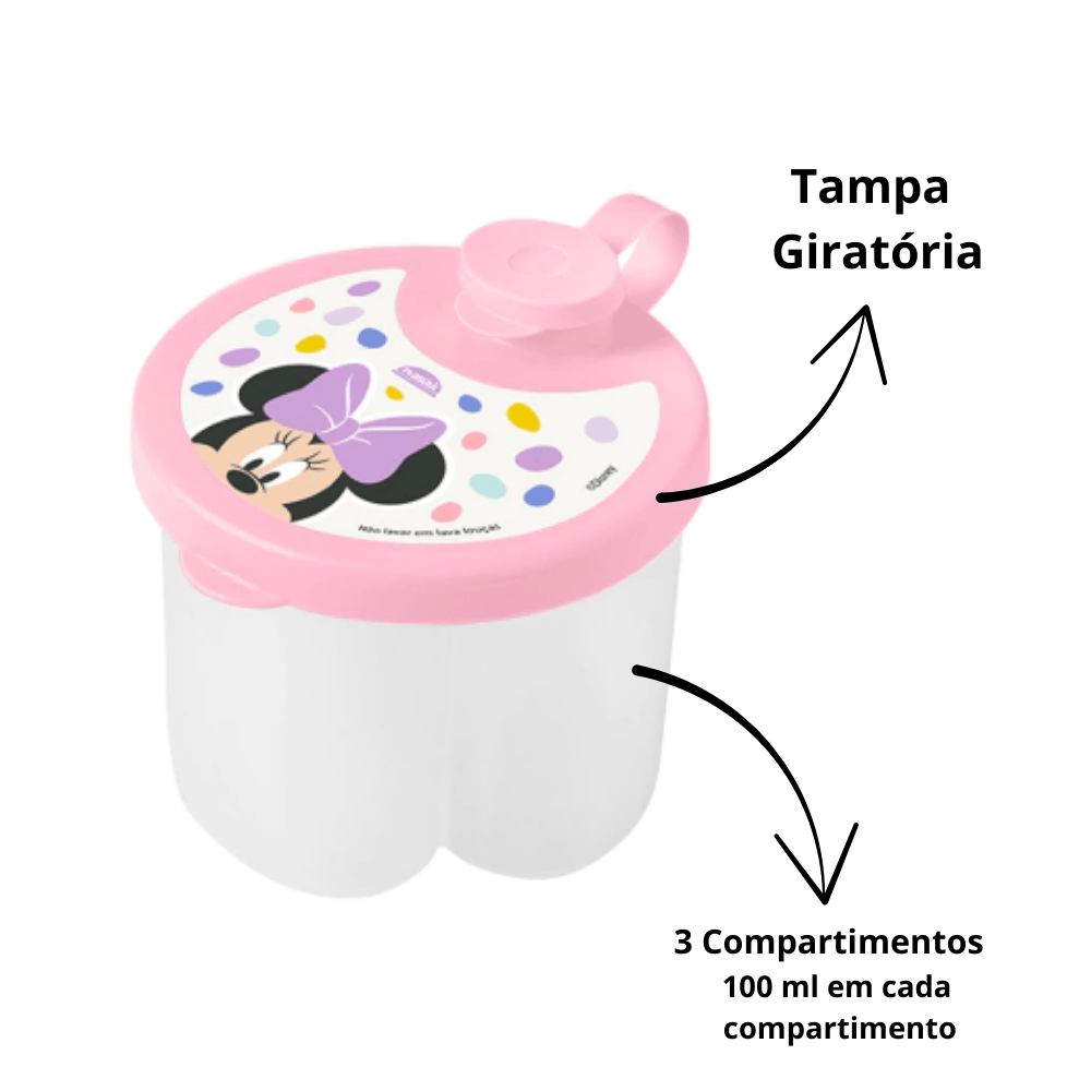 Dosador De Leite Em Pó Minnie Baby Plasutil