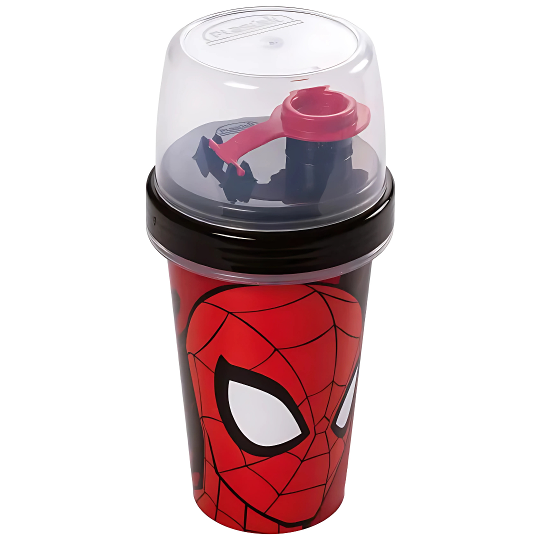 Mini Shakeira Homem Aranha 320Ml Plasutil