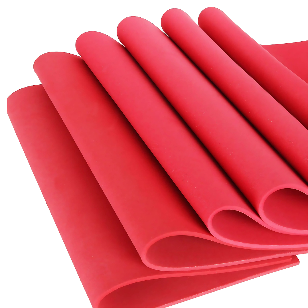 Placa Eva Color 40Cmx48Cm Vermelho Leo E Leo