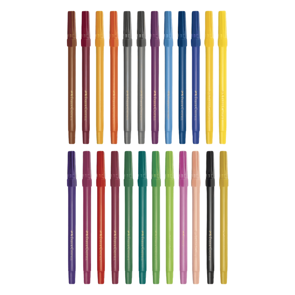 Hidrográfica 24 Cores Faber-Castell