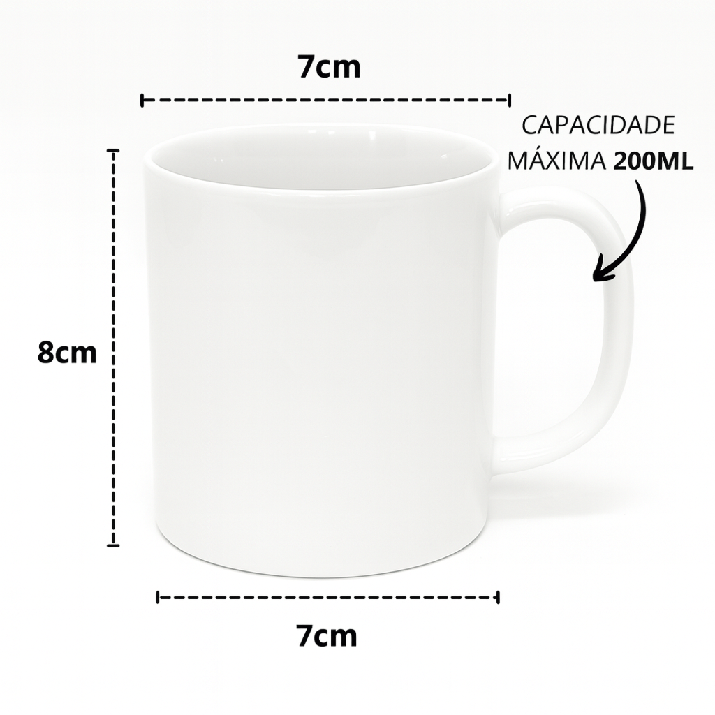 Caneca Real Branca Horacilio