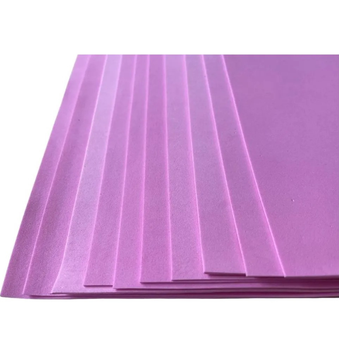 Placa Eva Color 40Cmx48Cm Rosa Escuro Leo E Leo