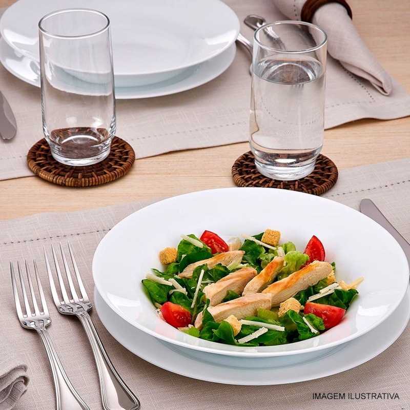 Prato Opaline Menu Raso 31Cm Nadir