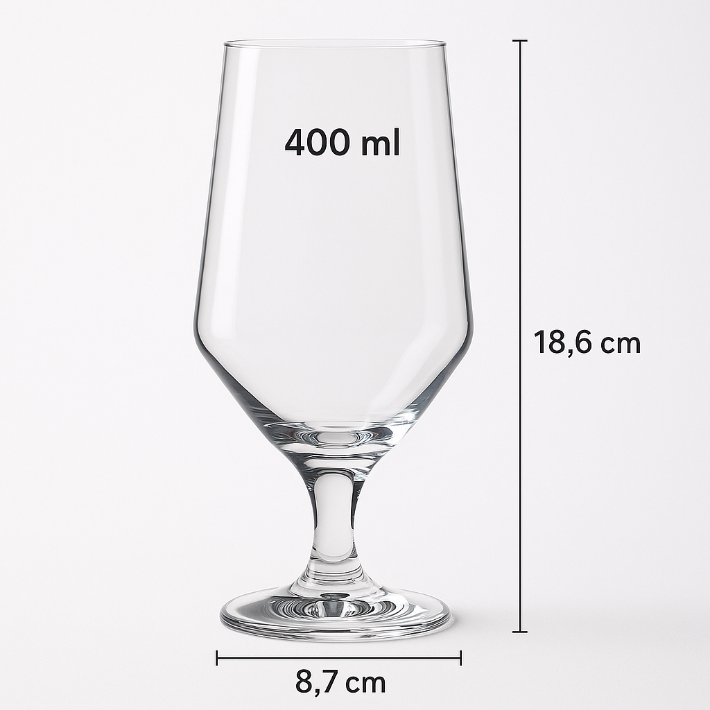 Taça Brunello Cerveja 400Ml Nadir