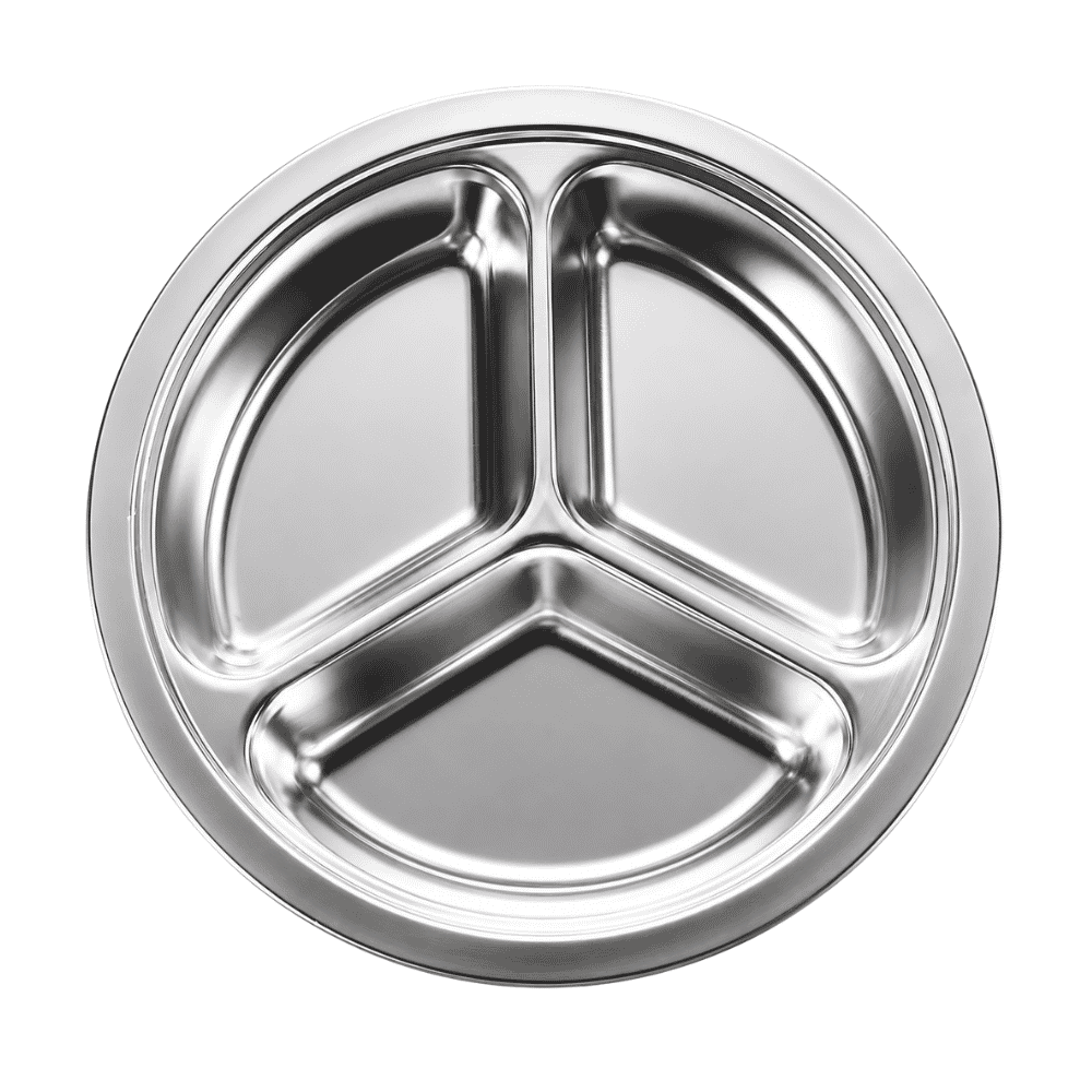 Petisqueira Inox 3 Divisórias Wincy