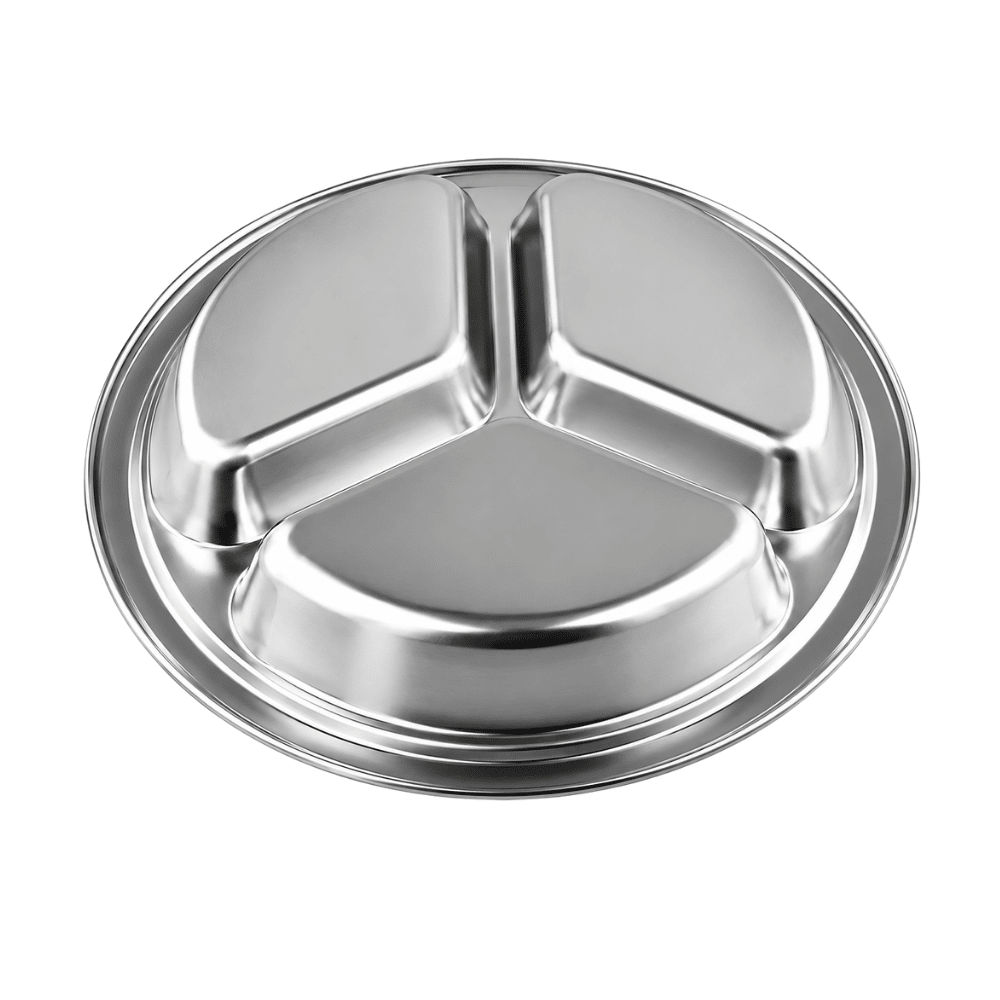 Petisqueira Inox 3 Divisórias Wincy