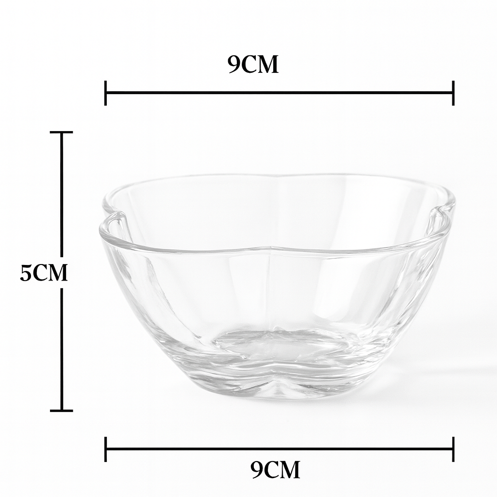 Bowl De Vidro Clover 9X5Cm Coliseu