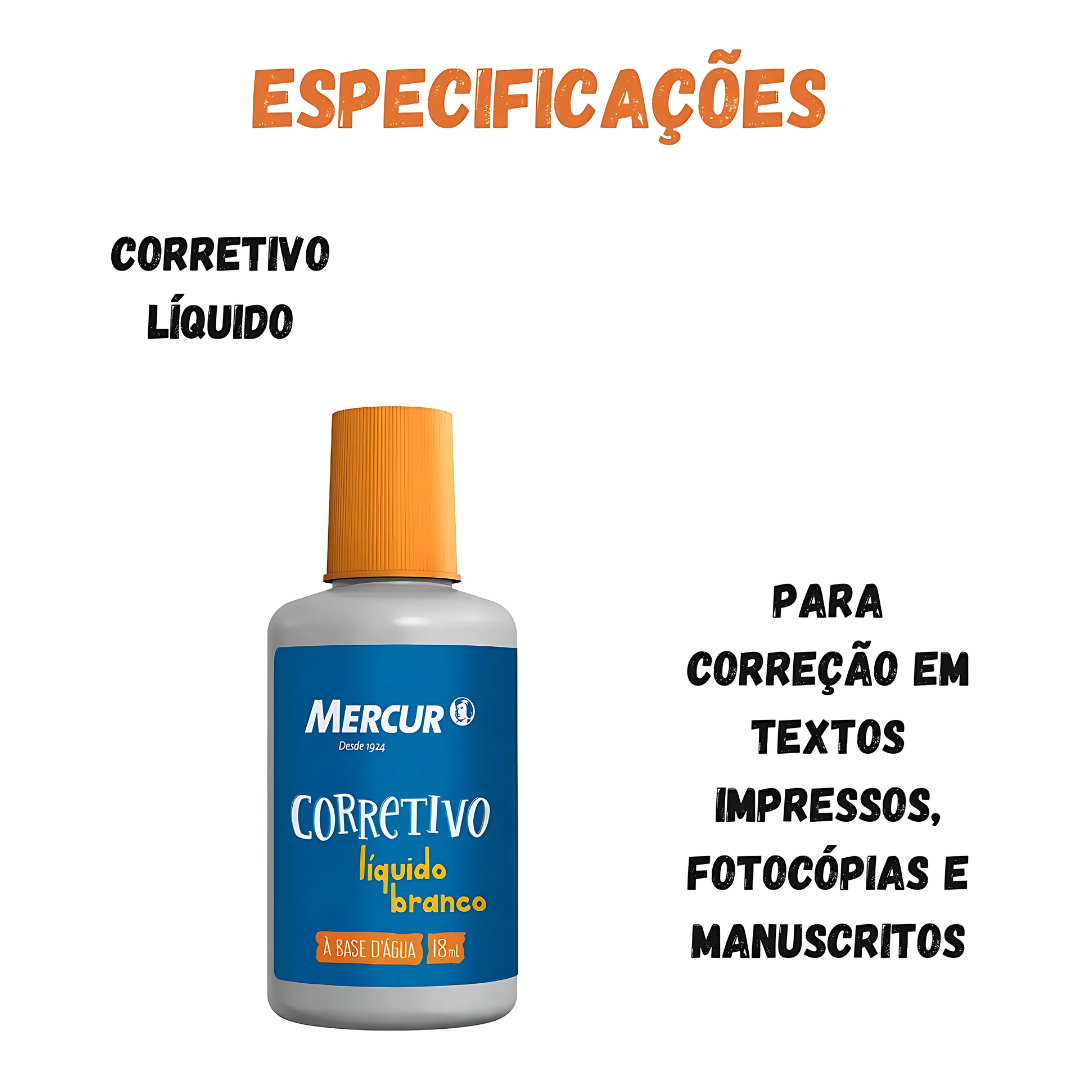 Corretivo 18Ml Mercur