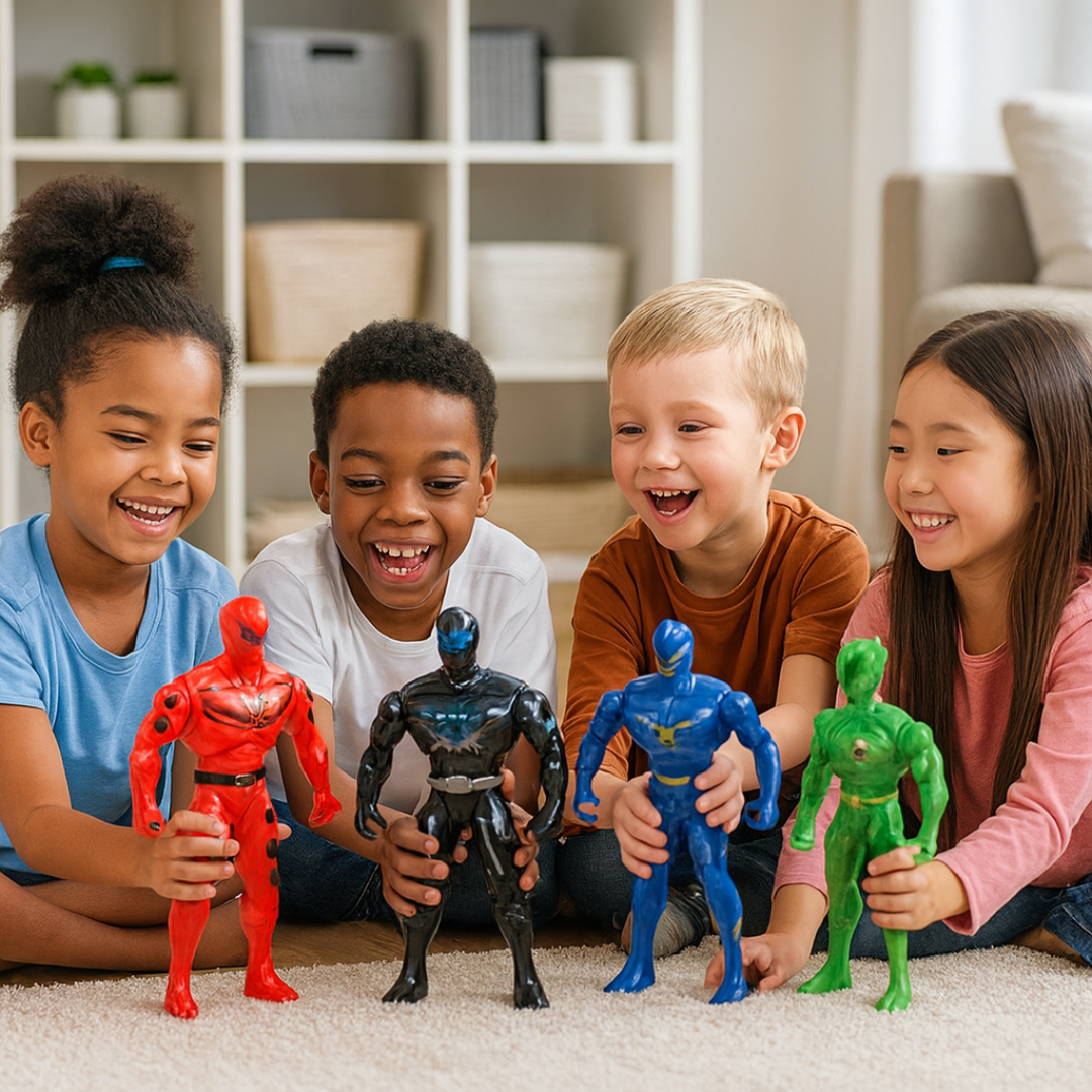 Boneco Herois 4Pcs Arktoys