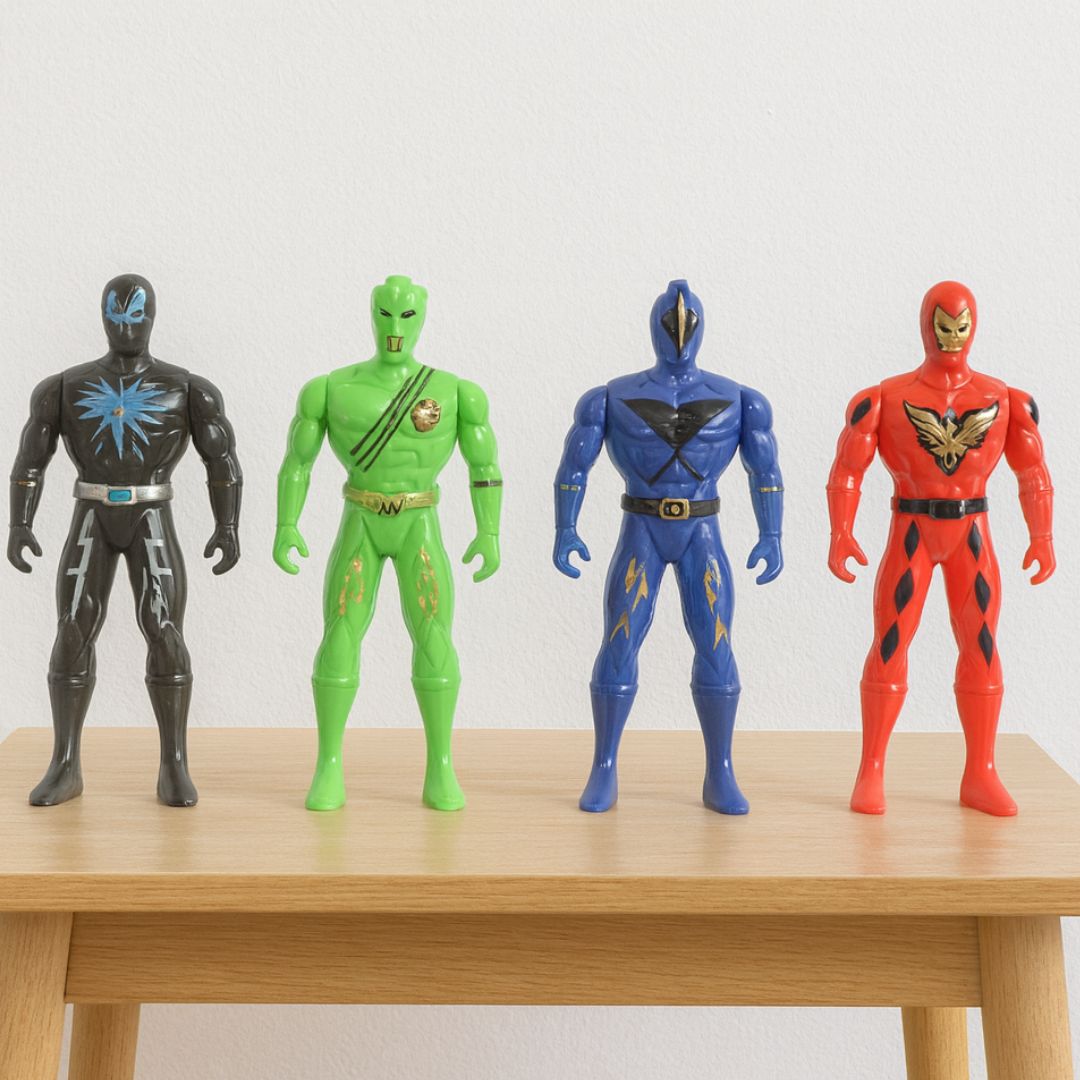 Boneco Herois 4Pcs Arktoys