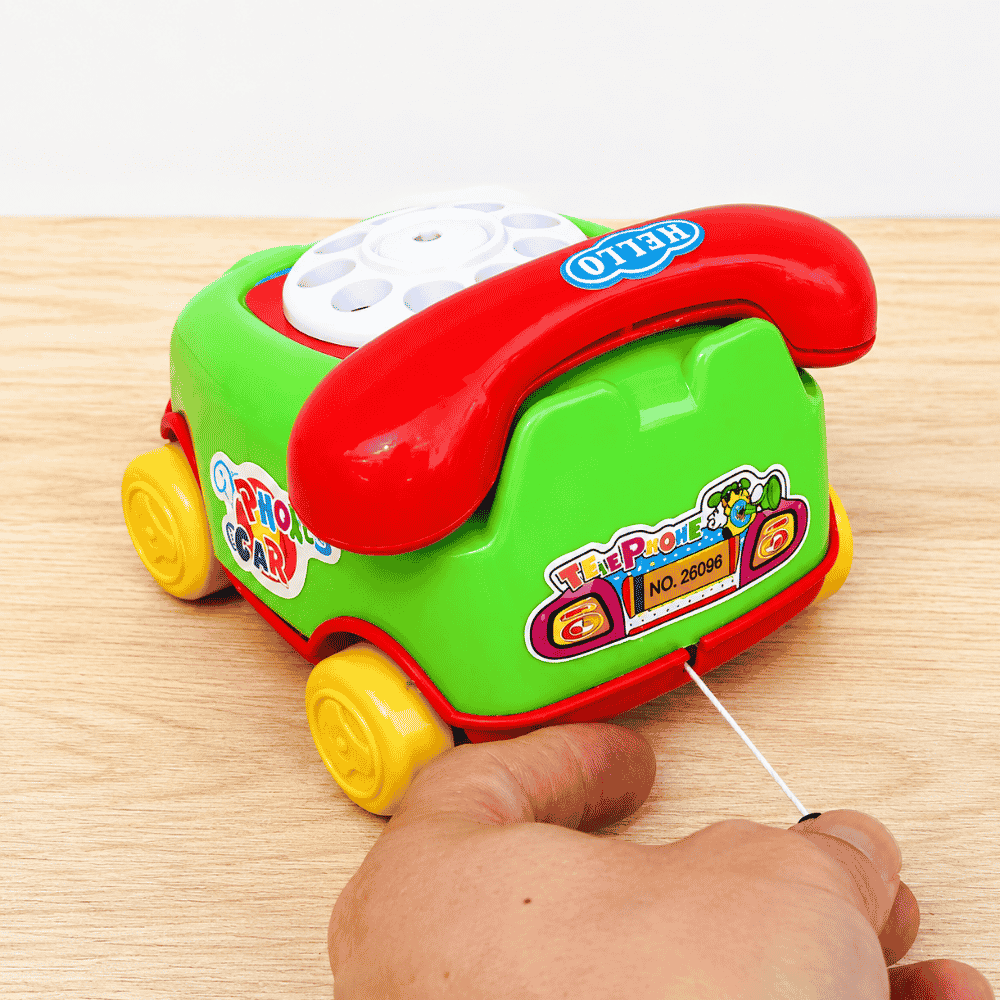 Carrinho Telefone de Corda Arktoys