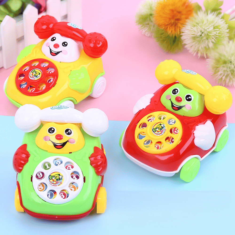 Carrinho Telefone de Corda Arktoys