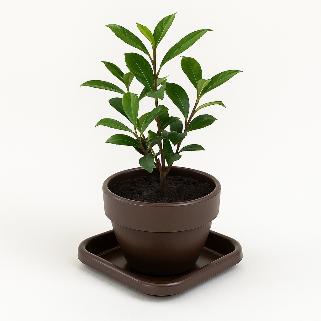 Prato De Vaso Quadrado Mini Coffee Injeplastec
