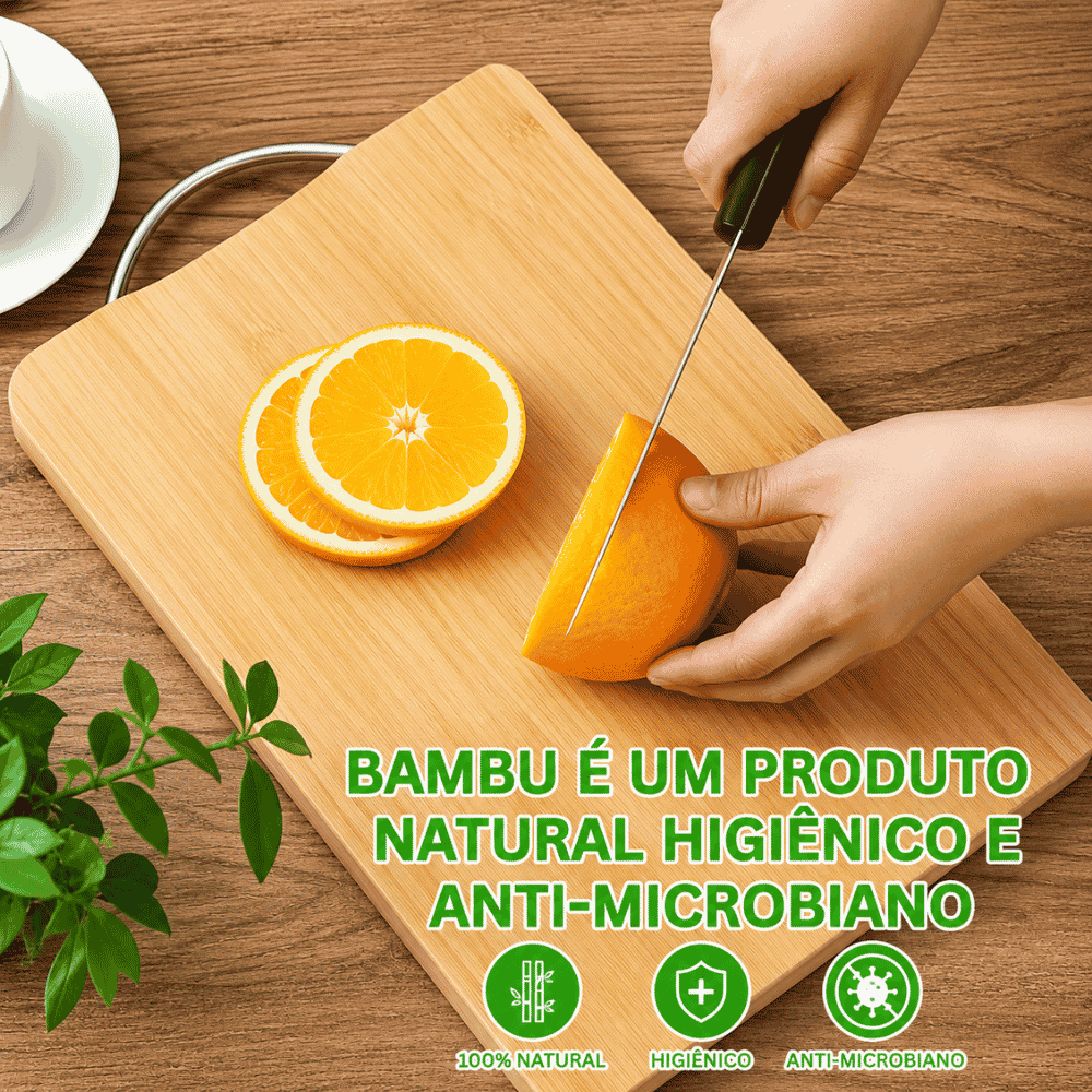 Tábua de Bambu Tamanho M Amigold
