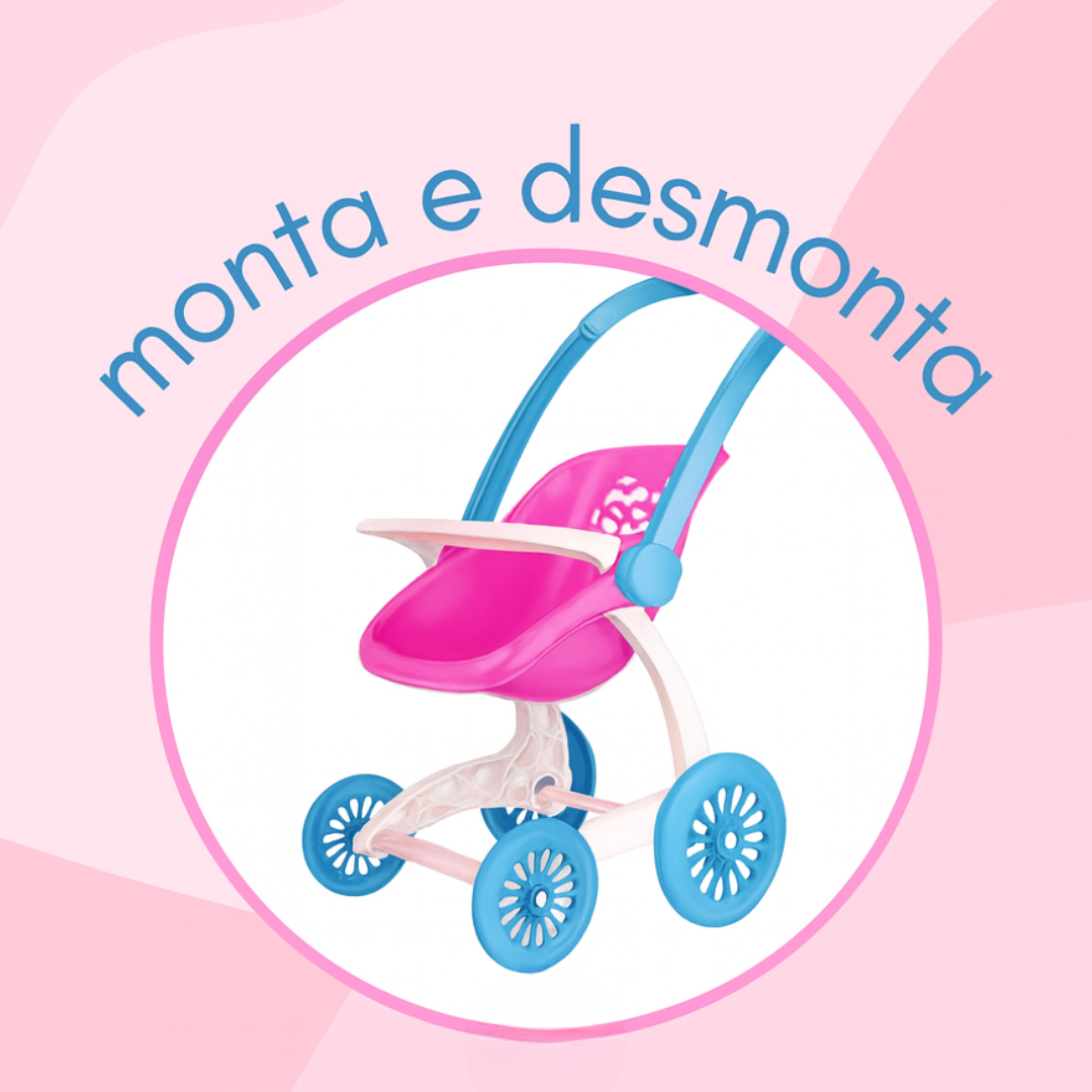 Confort Baby Carrinho De Boneca Samba Toys