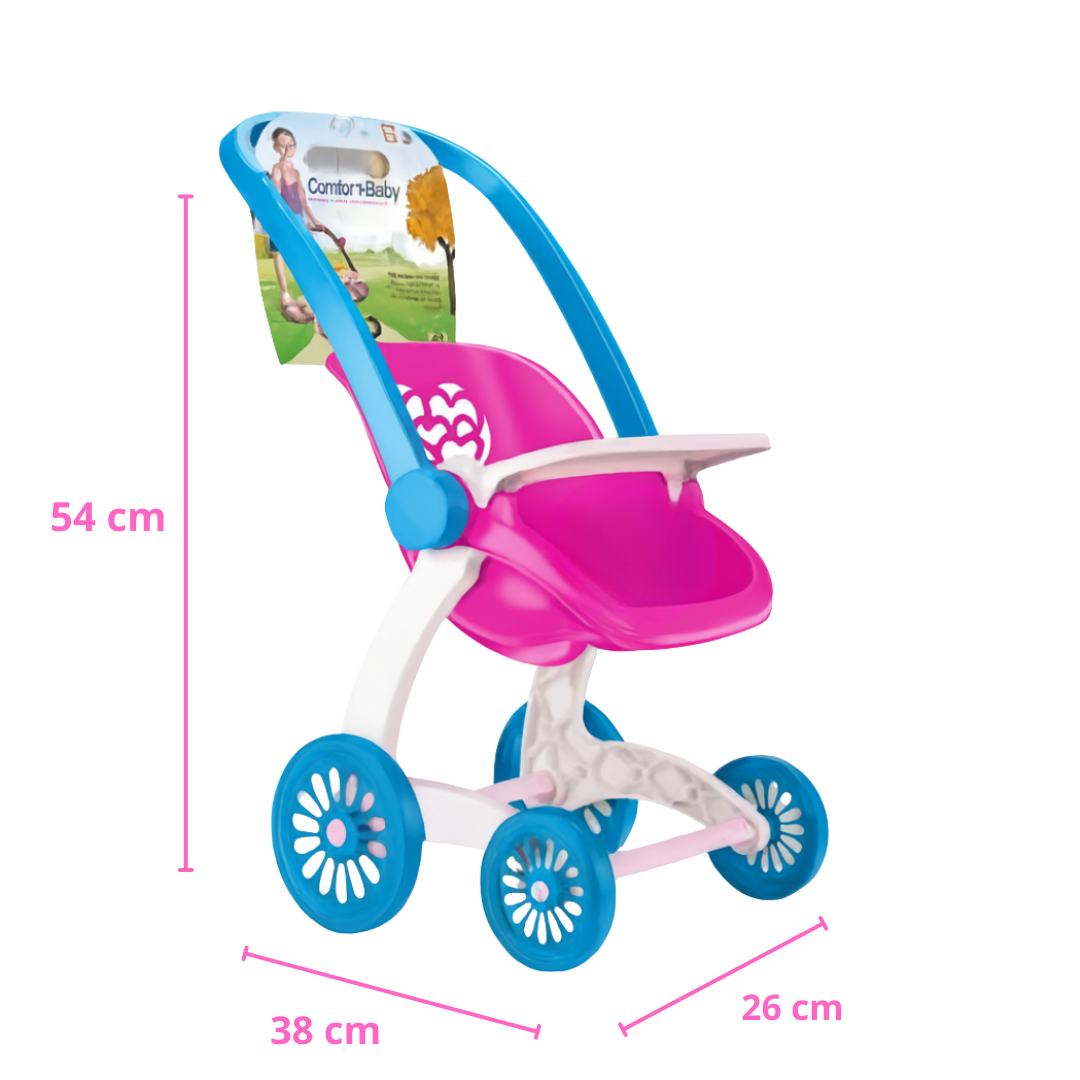 Confort Baby Carrinho De Boneca Samba Toys