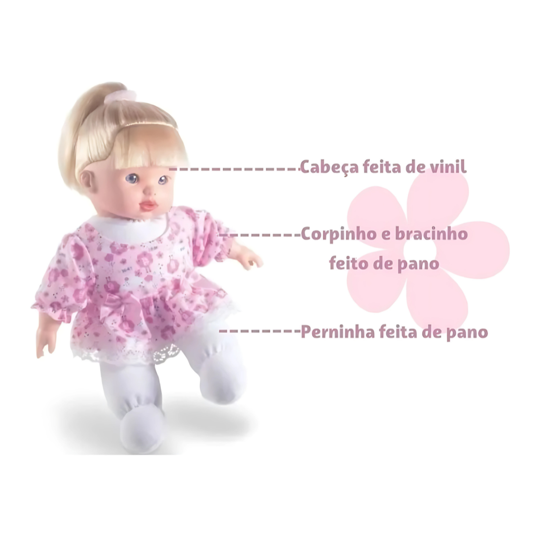 Boneca Colecao Hair Soft Milk