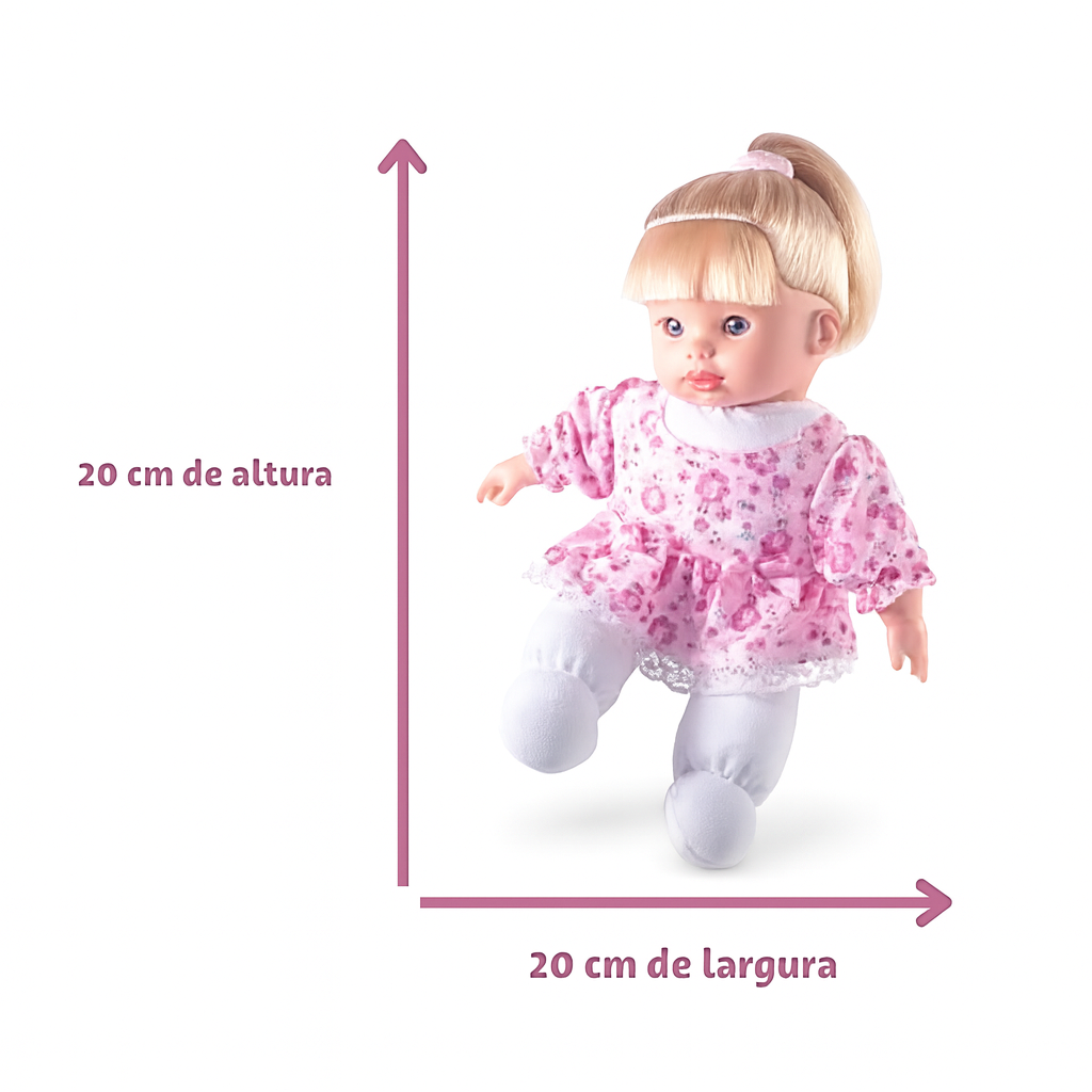 Boneca Colecao Hair Soft Milk