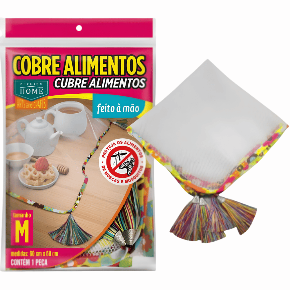 Cobre Alimento Médio 60x60cm Plast-Leo