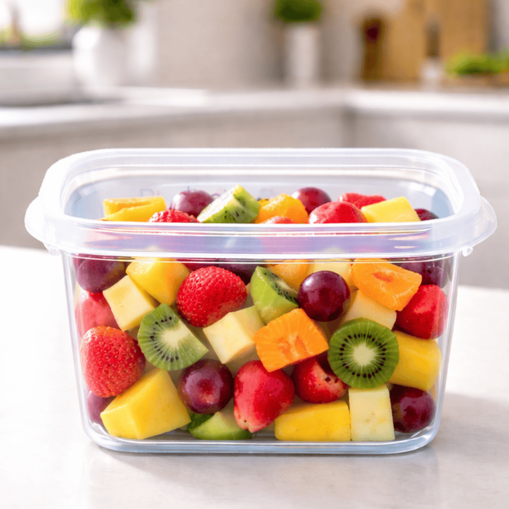 Pote Retangular Volare 600Ml Alto Rischioto