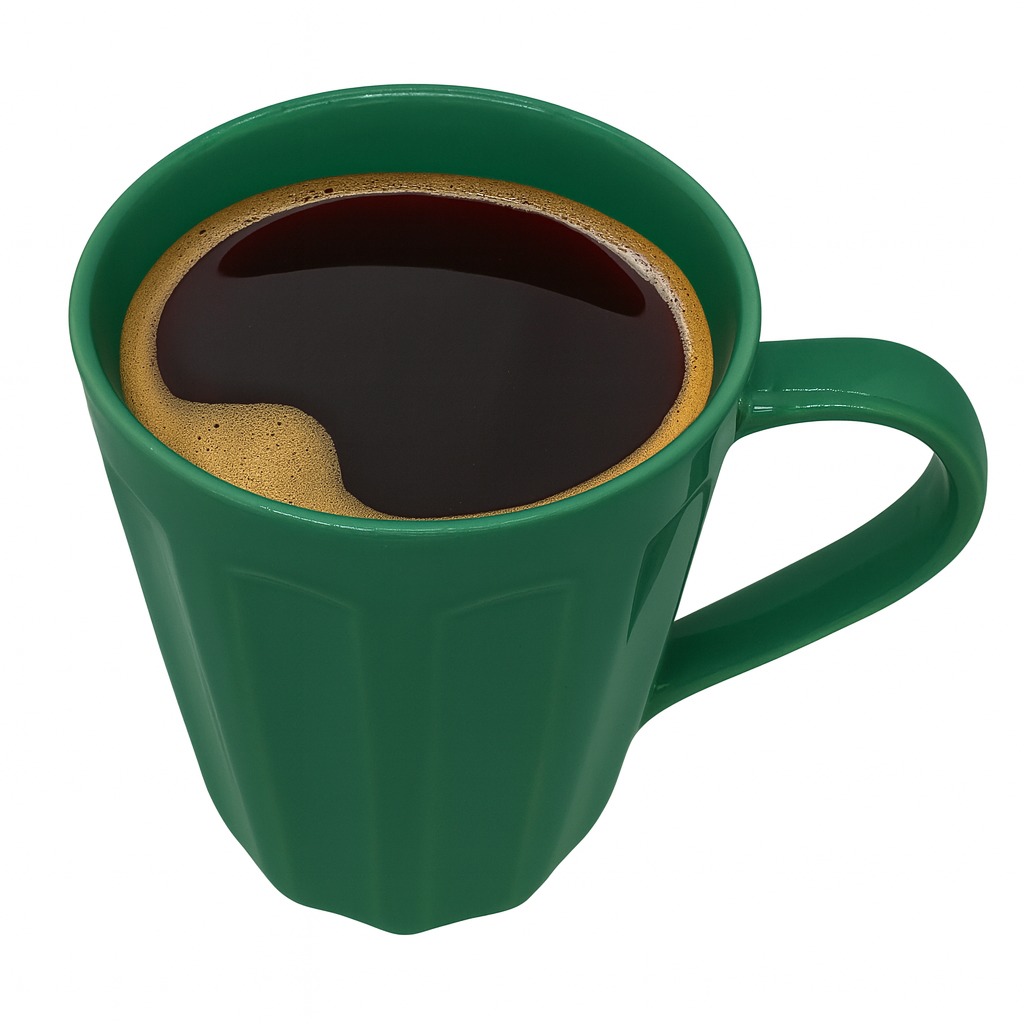 Caneca Canelada Verde 250Ml Rr