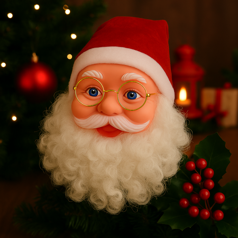 Enfeite Papai Noel 28cm Chazak