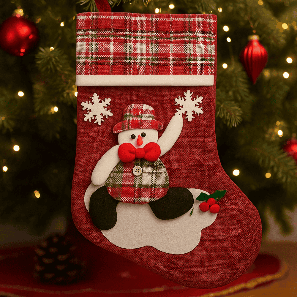 Bota Decorativa do Papai Noel 34cm Chazak
