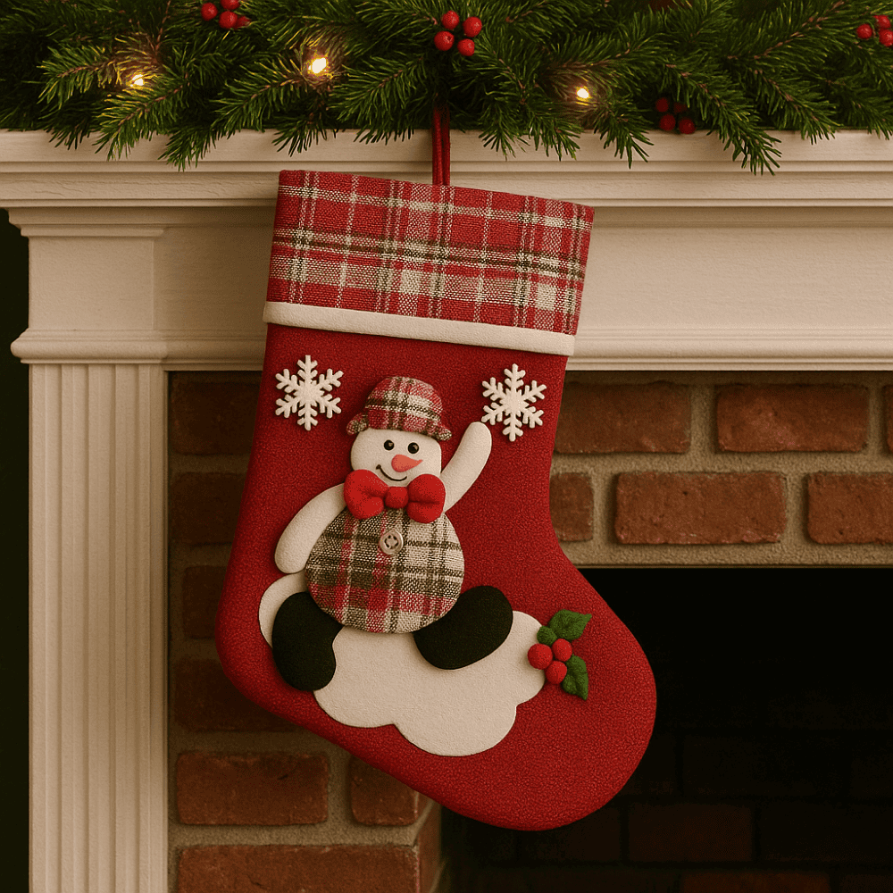 Bota Decorativa do Papai Noel 34cm Chazak