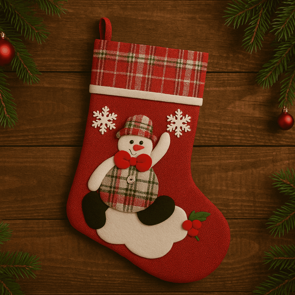 Bota Decorativa do Papai Noel 34cm Chazak