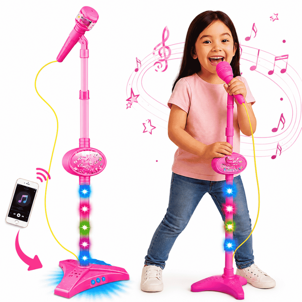 Microfone Pedestal Infantil DMBrasil