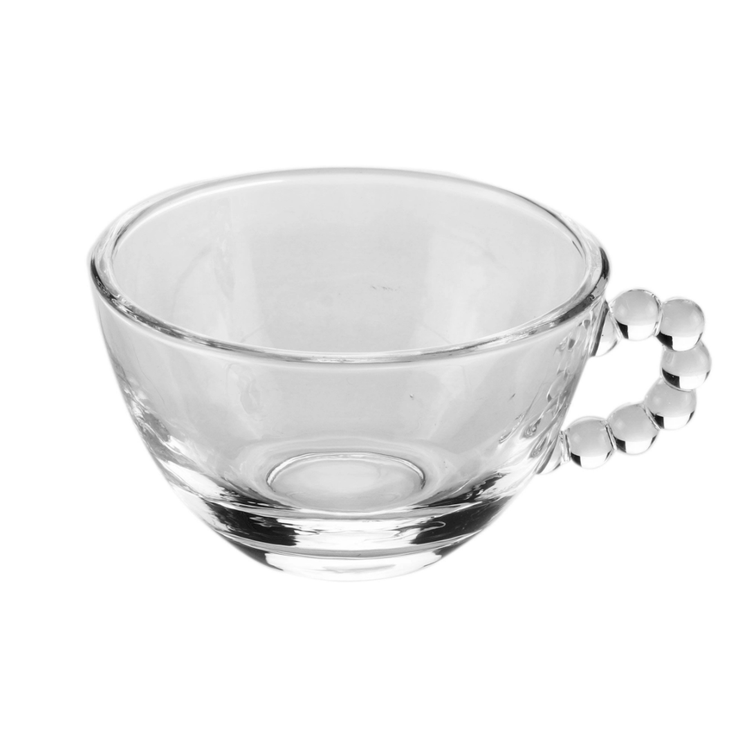 Xicaras De Cha C/Pires Pearl 180Ml Coliseu