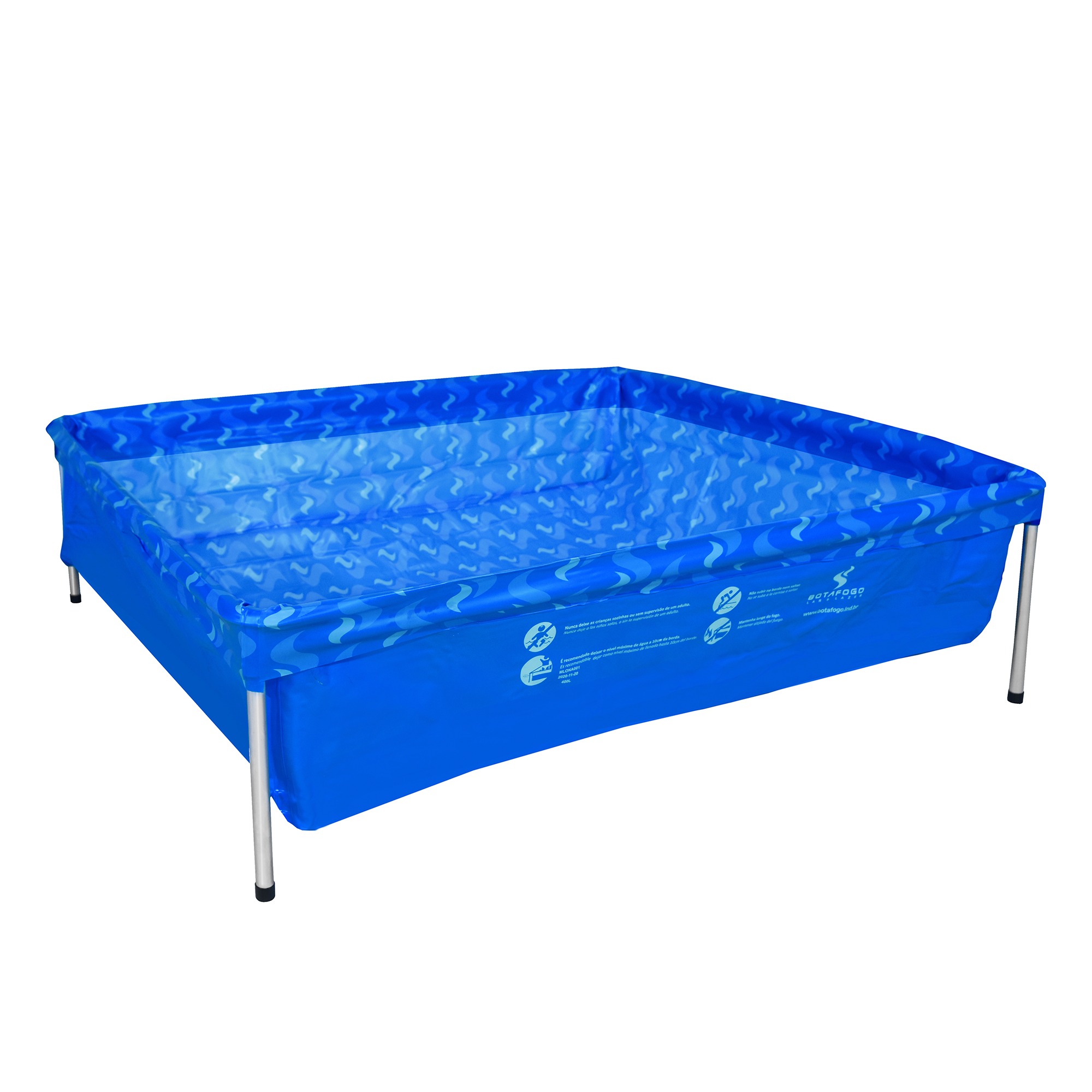 Piscina Estruturada 400L Botafogo