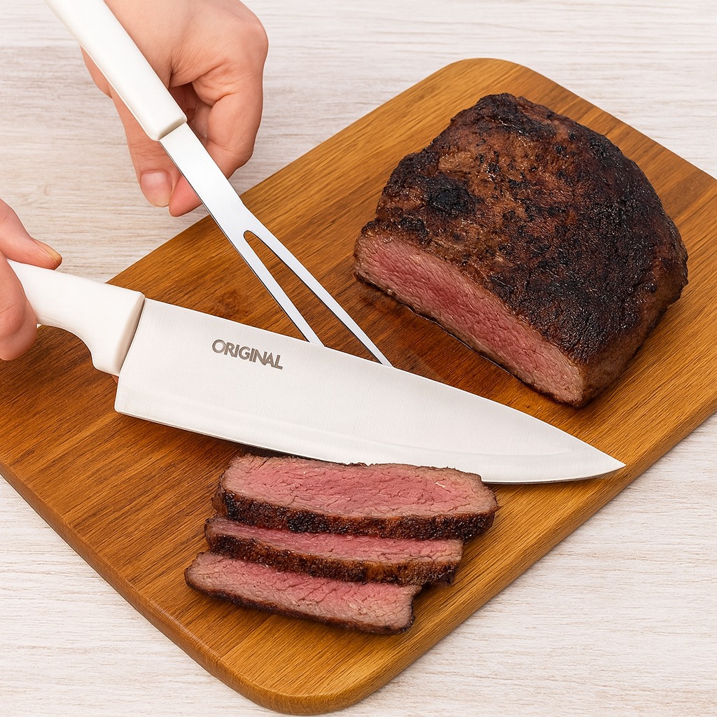 Kit Churrasco Design Wood 2Pcs Original Line
