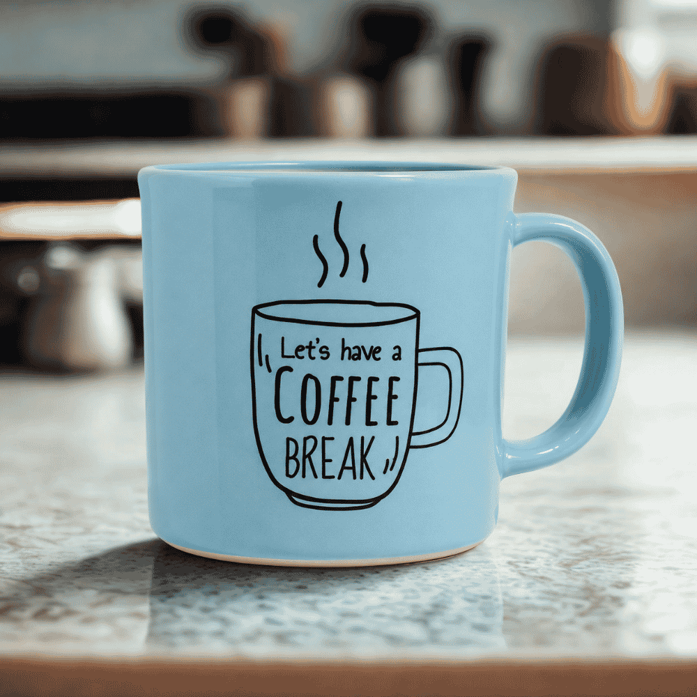 Caneca Master Coffee Azul 280ml  Rr 801