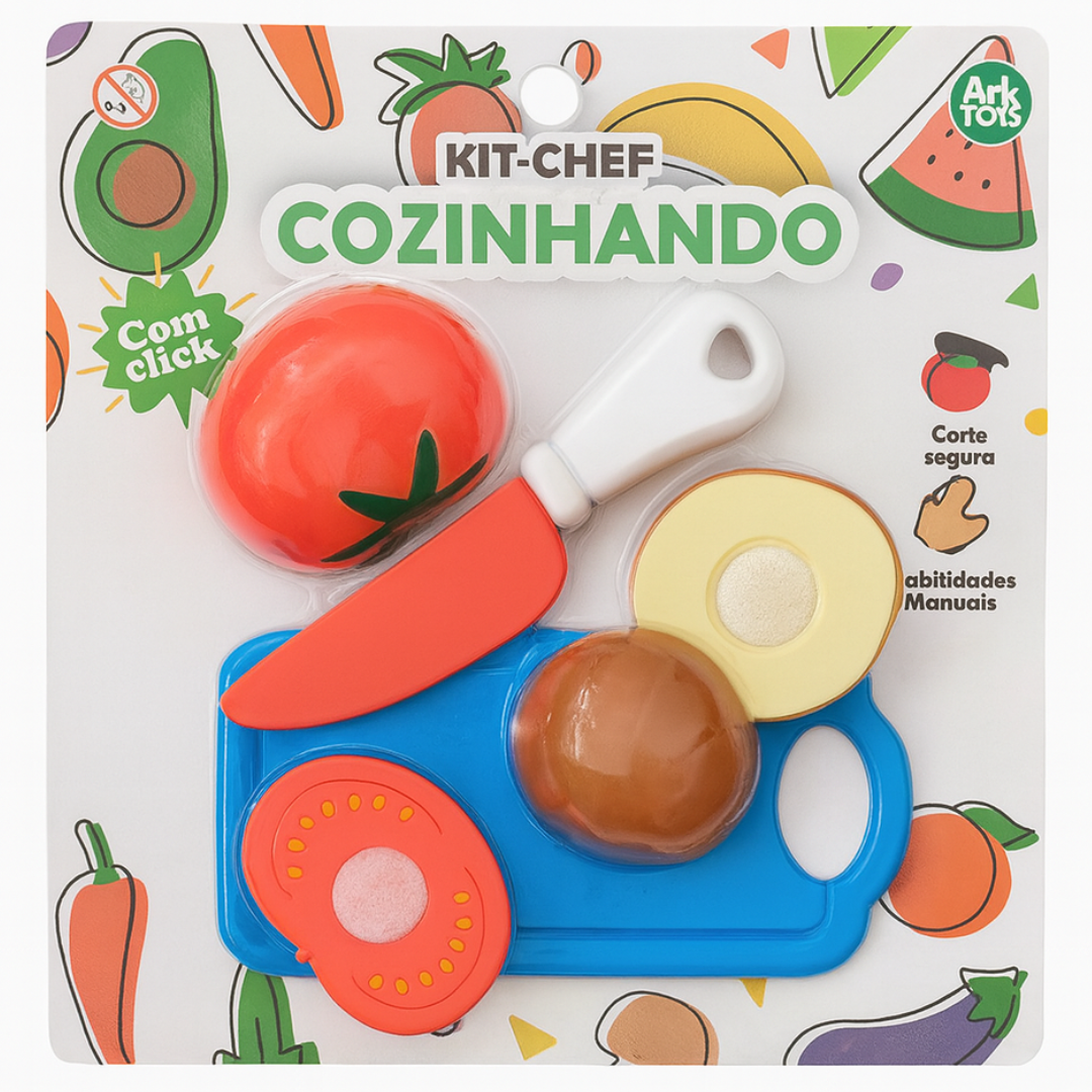 Kit Cozinha Arktoys Com Acessórios