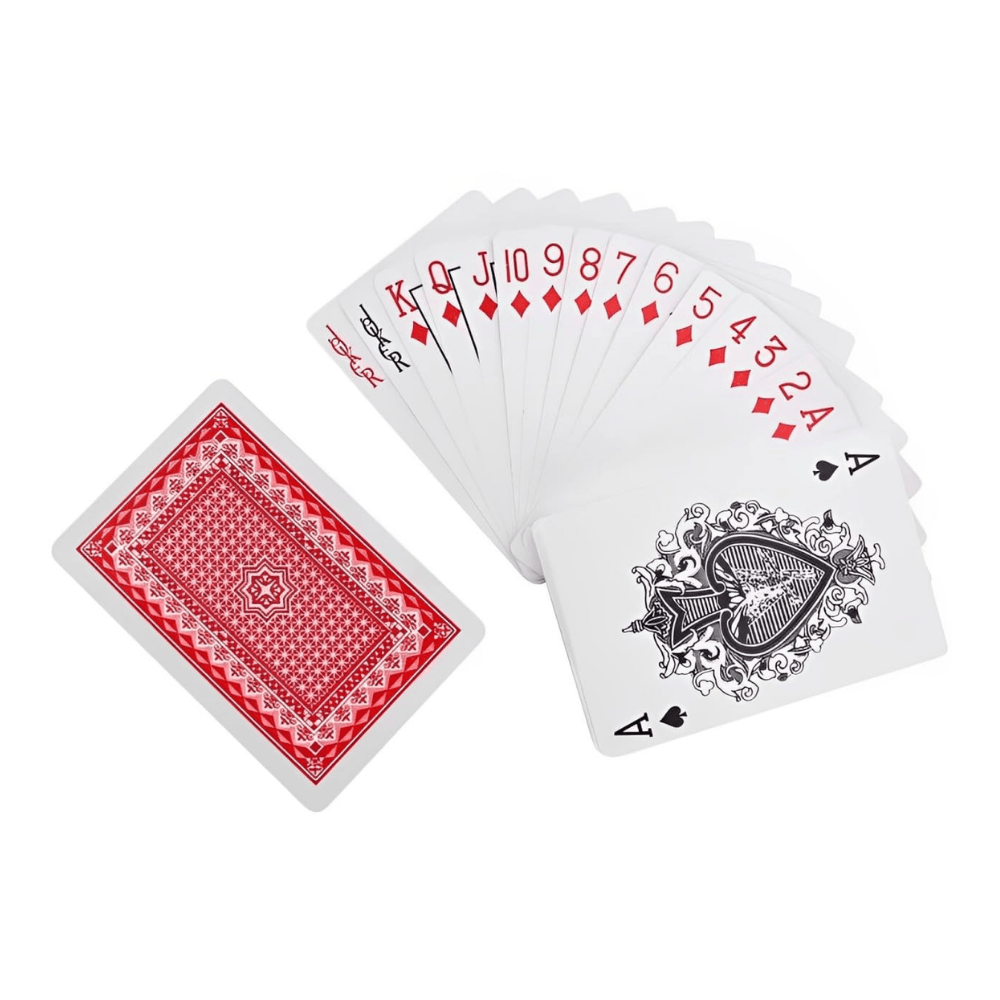 Jogo De Baralho De Papel Com 2 Interponte