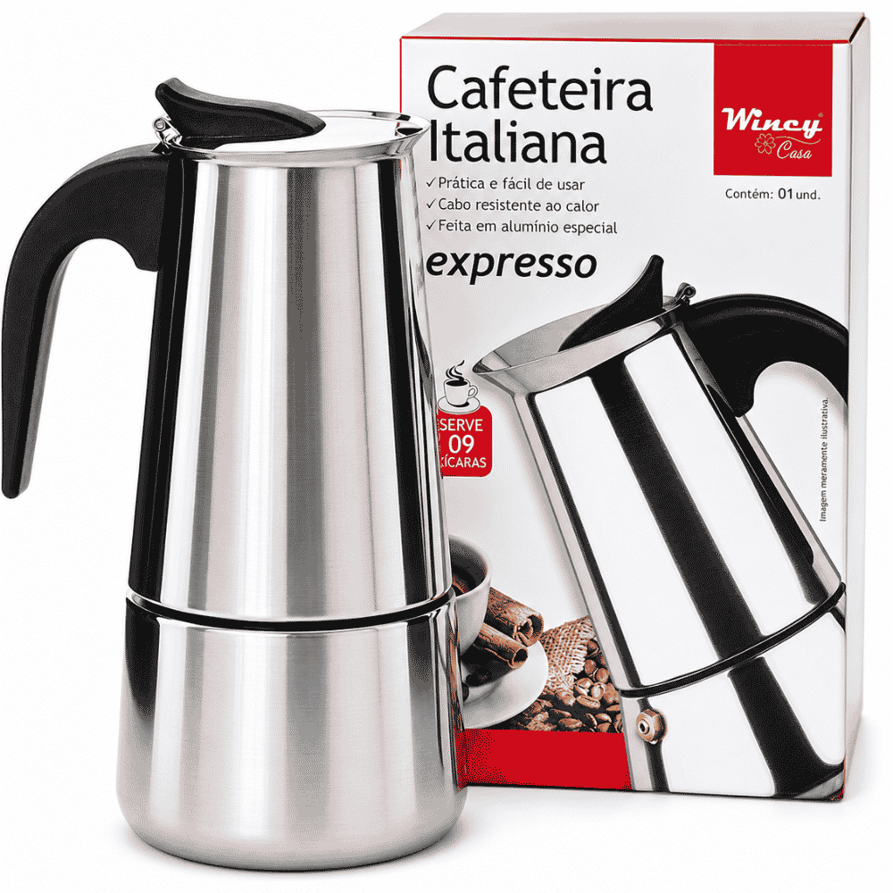 Cafeteira Italiana 9 Xícaras Wincy