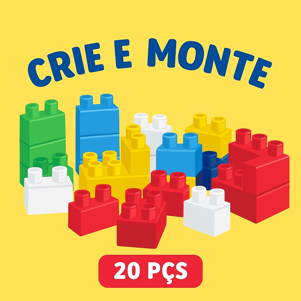 Crie E Monte 22Pcs Minitoys