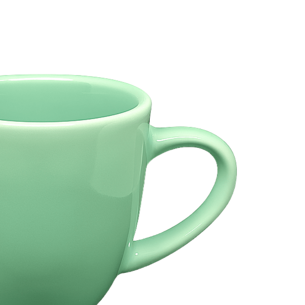 Xícara De Café Com Pires 95Ml Verde