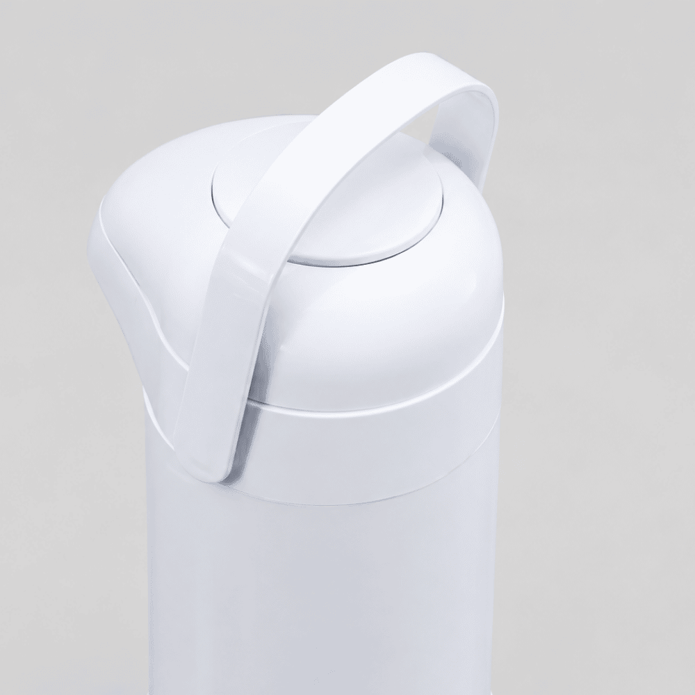Garrafa Térmica Pump 1 Litro Branca Termolar
