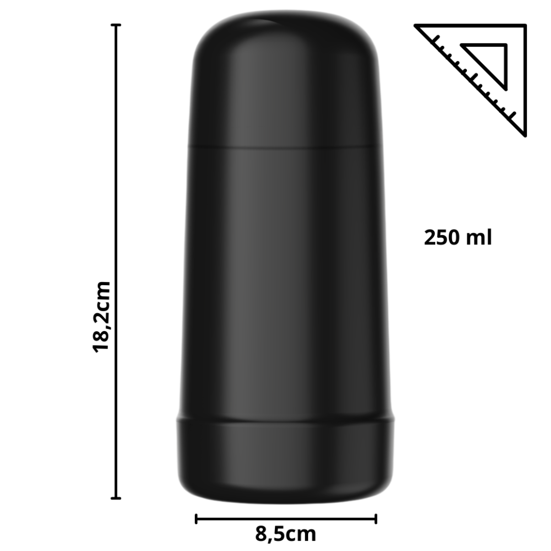 Garrafa Térmica Minigarbo 250Ml Prt Termolar