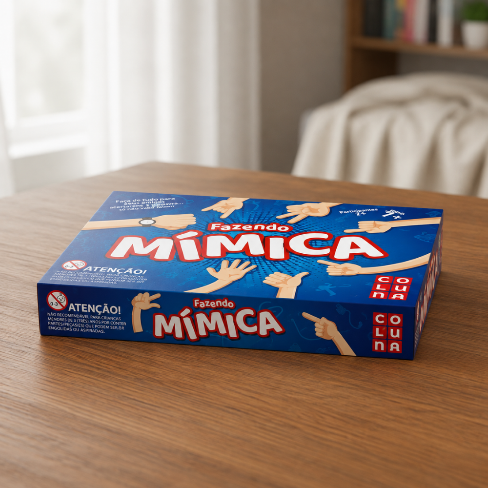 Jogo Fazendo Mímica de Tabuleiro Gala Coluna